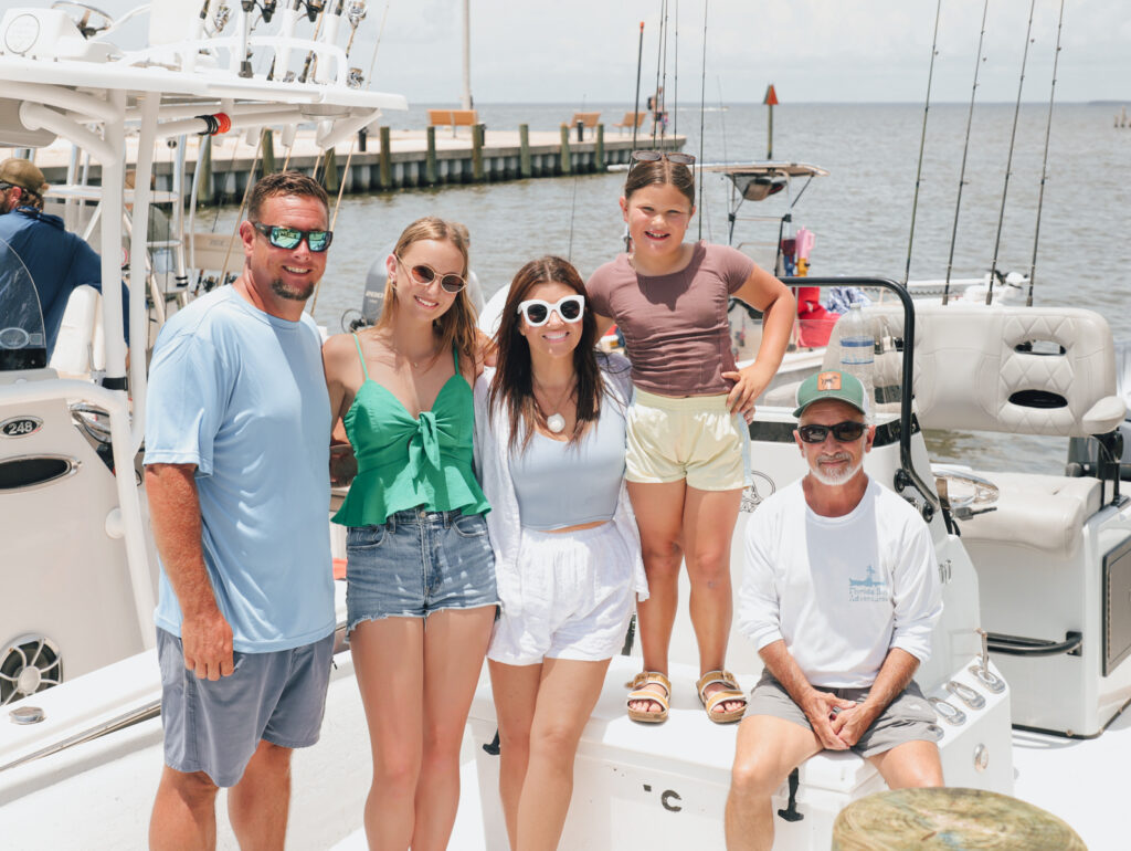 Captain Hunter Ray 30a fishing guide of Florida Boy Adventures.