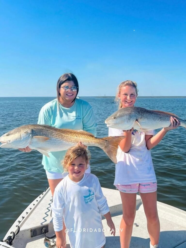 Captain Hunter Ray 30a fishing guide of Florida Boy Adventures.